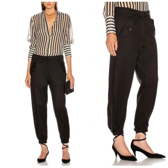Nili Lotan Arliss Cargo Pant Jogger Nwot $495 0 - Picture 1 of 3